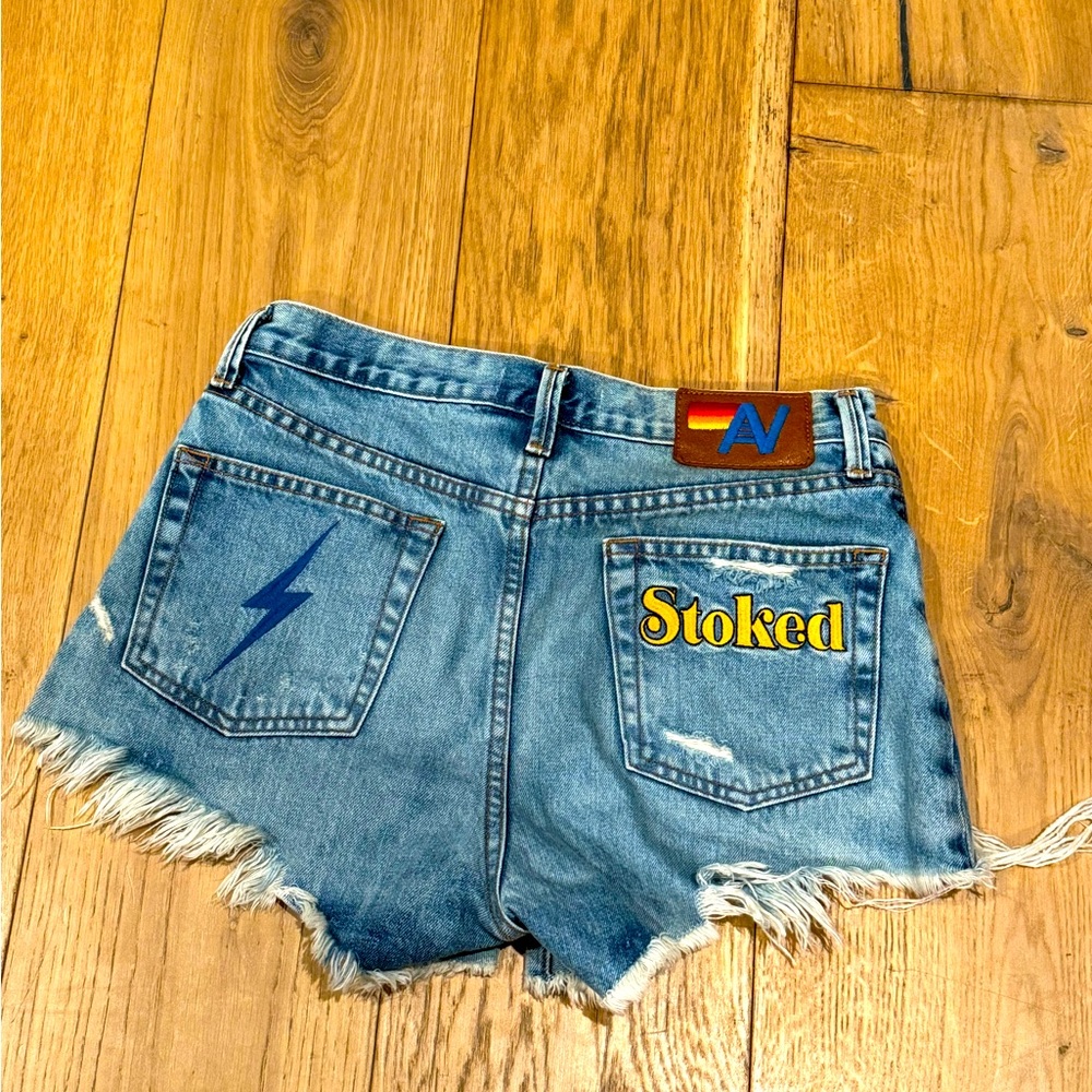 Aviator Nation Jean shorts
